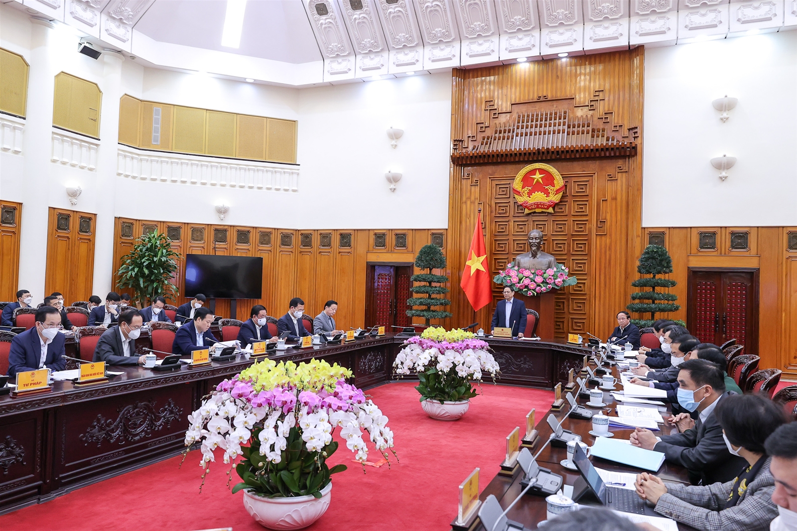 Thủ tướng chủ trì phiên họp đầu tiên của BCĐ quốc gia thực hiện các cam kết tại COP26