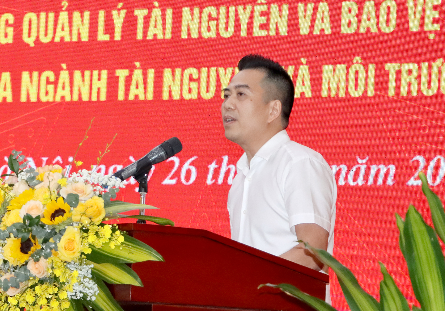 Hội nghị sơ kết công tác 6 tháng đầu năm, triển khai nhiệm vụ trọng tâm 06 tháng cuối năm 2023 ngành TN&MT