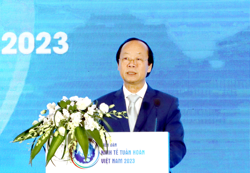 Diễn đàn Kinh tế tuần hoàn Việt Nam 2023: Xây dựng Kế hoạch hành động quốc gia thực hiện Kinh tế tuần hoàn