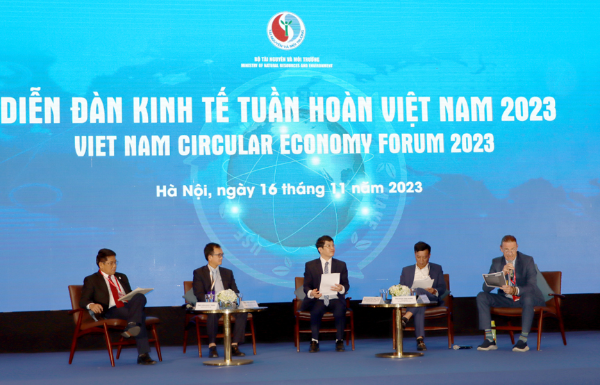 Diễn đàn Kinh tế tuần hoàn Việt Nam 2023: Xây dựng Kế hoạch hành động quốc gia thực hiện Kinh tế tuần hoàn