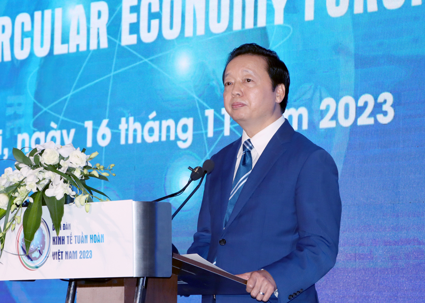 Diễn đàn Kinh tế tuần hoàn Việt Nam 2023: Xây dựng Kế hoạch hành động quốc gia thực hiện Kinh tế tuần hoàn