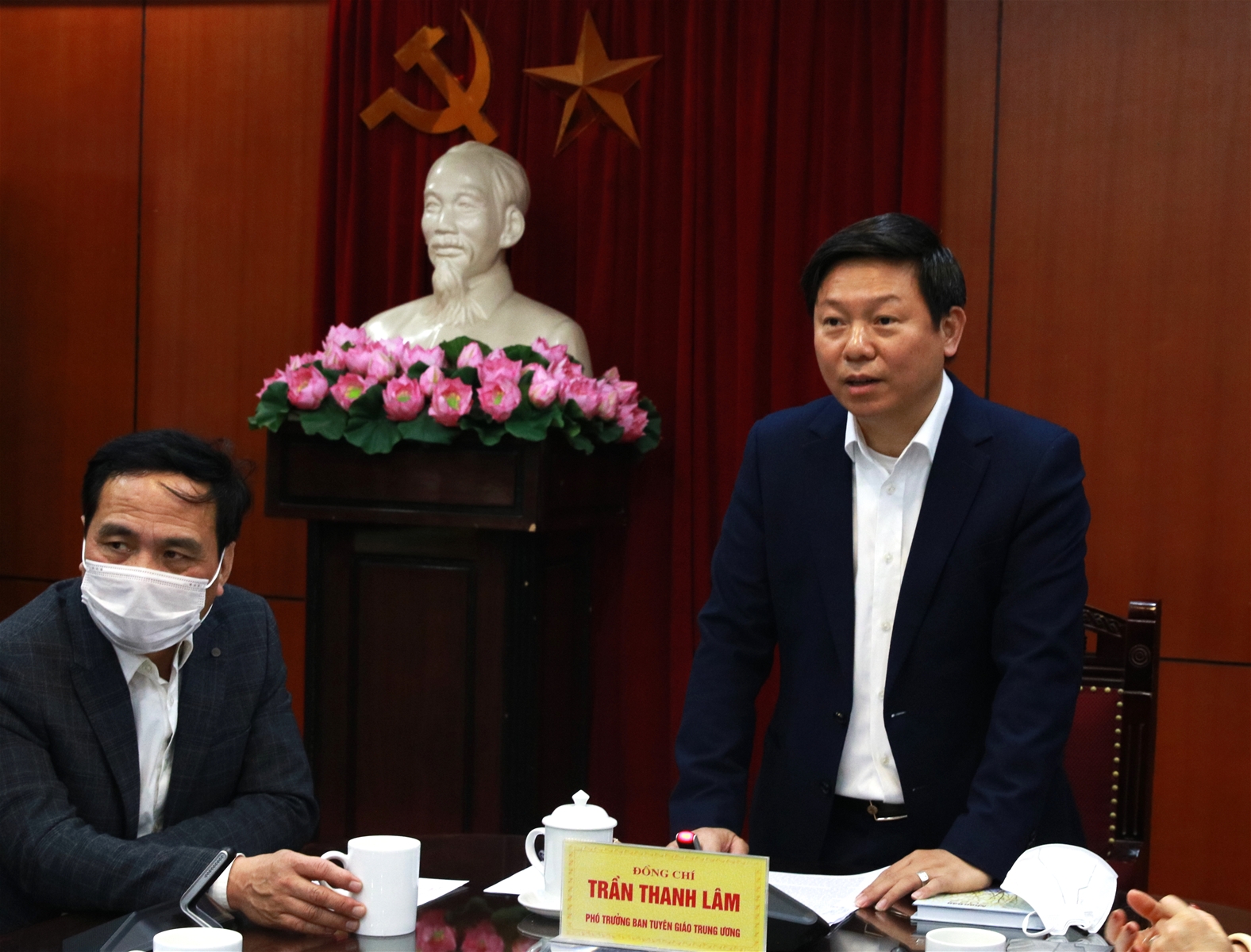 Đồng chí Nguyễn Quế Lâm được bổ nhiệm làm Vụ trưởng Vụ Thông tin đối ngoại và Hợp tác quốc tế