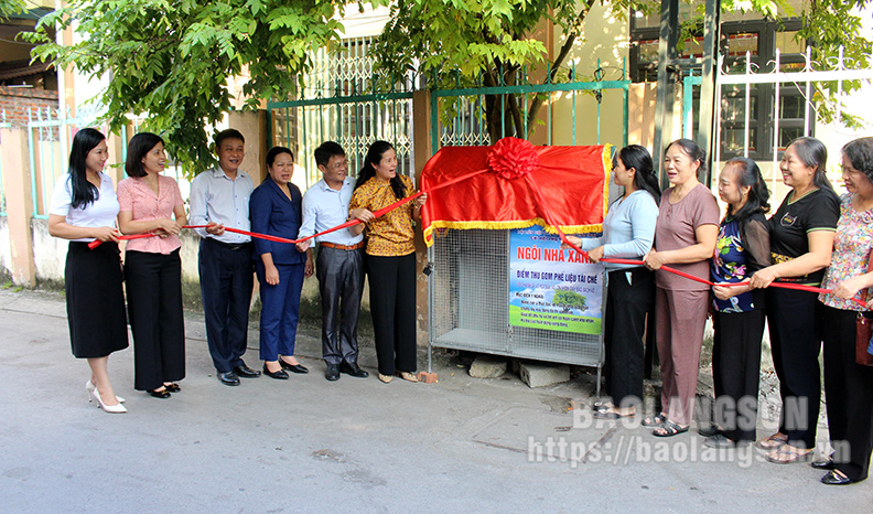 Lạng Sơn ra mắt mô hình “Ngôi nhà xanh”
