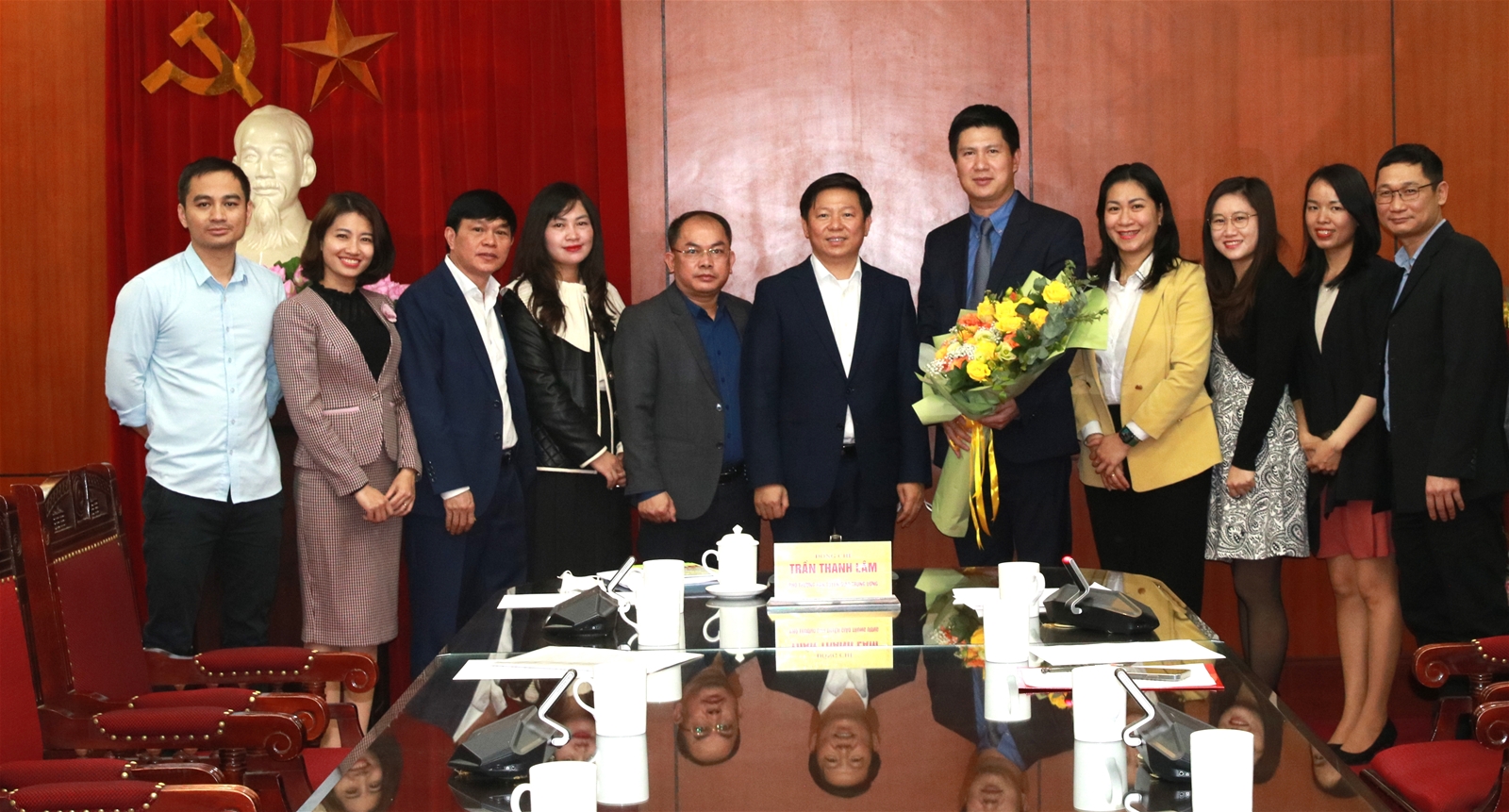 Đồng chí Nguyễn Quế Lâm được bổ nhiệm làm Vụ trưởng Vụ Thông tin đối ngoại và Hợp tác quốc tế