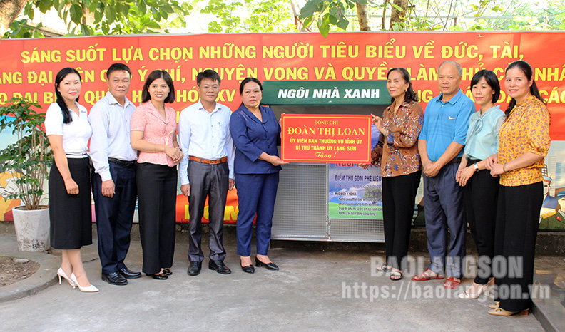 Lạng Sơn ra mắt mô hình “Ngôi nhà xanh”