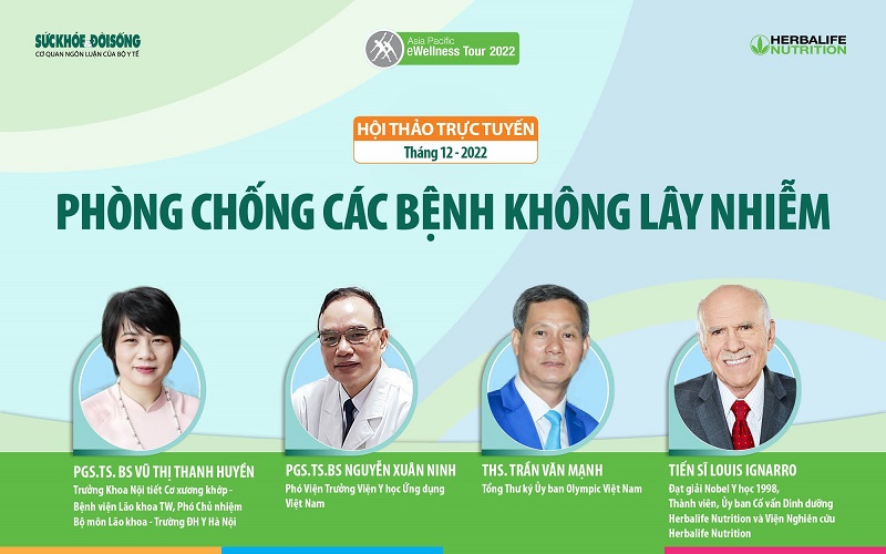 Hội thảo trực tuyến về “Phòng chống các bệnh không lây nhiễm”
