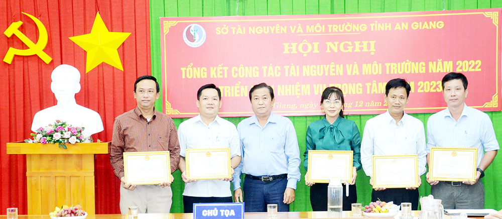 Sở Tài nguyên và Môi trường An Giang triển khai chương trình công tác năm 2023