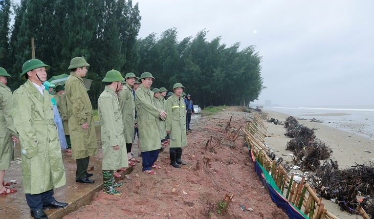 Đến 10h sáng ngày 7/9 Thanh Hóa đã ghi nhận hơn 60 ngôi nhà bị tốc mái do bão số 3