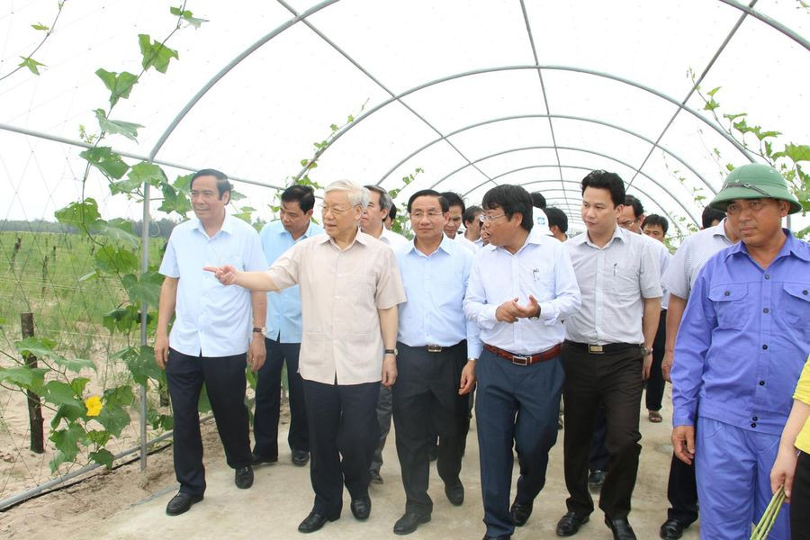 Tổng Bí thư Nguyễn Phú Trọng với ngành Tài nguyên và Môi trường