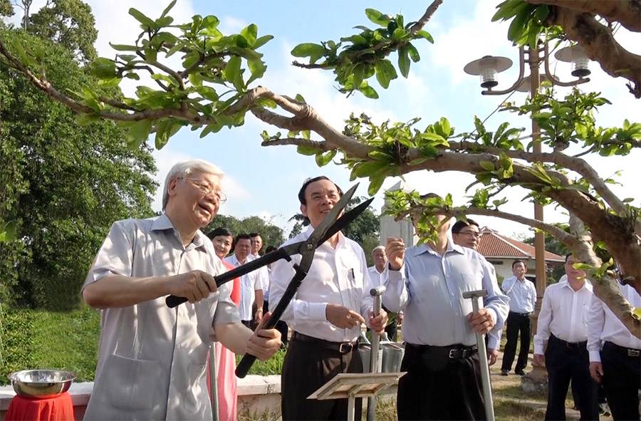 Tổng Bí thư Nguyễn Phú Trọng với ngành Tài nguyên và Môi trường