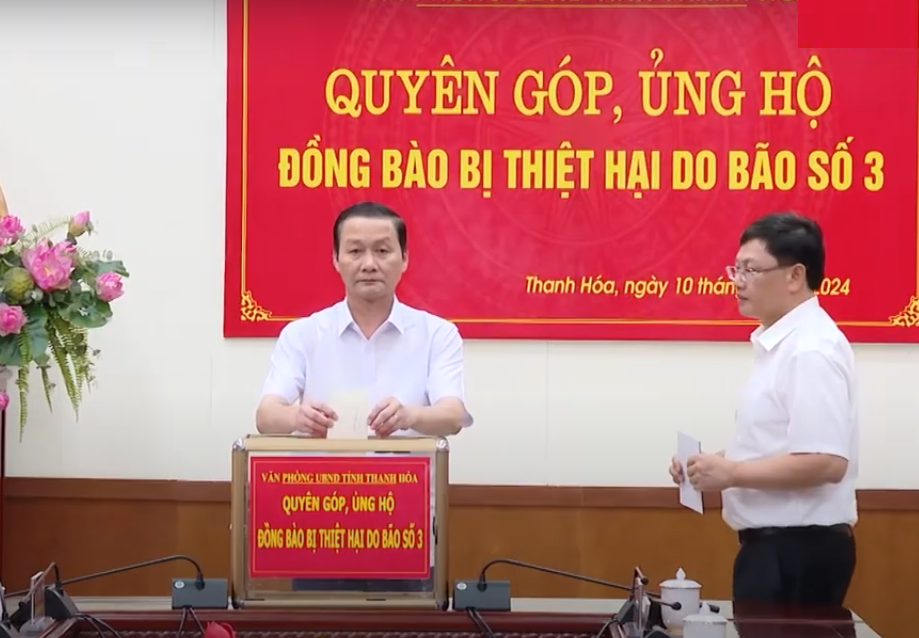 Những chia sẻ nghĩa tình của đồng bào miền Trung với đồng bào các tỉnh miền Bắc bị ảnh hưởng thiên tai