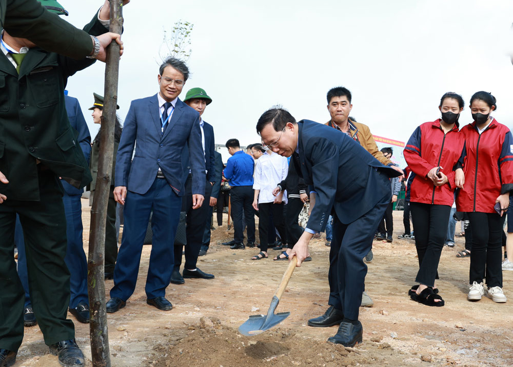 Bộ Tài nguyên và Môi trường phát động Tết trồng cây 2024 - Vì một Việt Nam xanh và phát triển bền vững