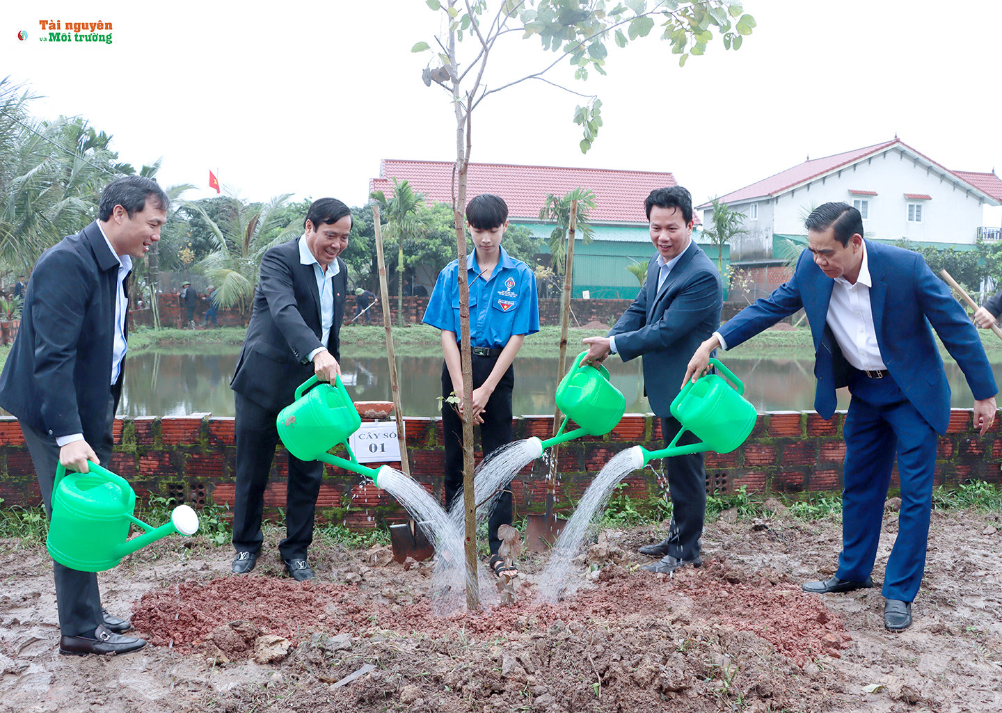 Bộ Tài nguyên và Môi trường tổ chức phát động Tết trồng cây xuân Giáp Thìn và khởi công xây dựng Nhà lưu niệm Anh hùng LLVTND Phan Đình Giót