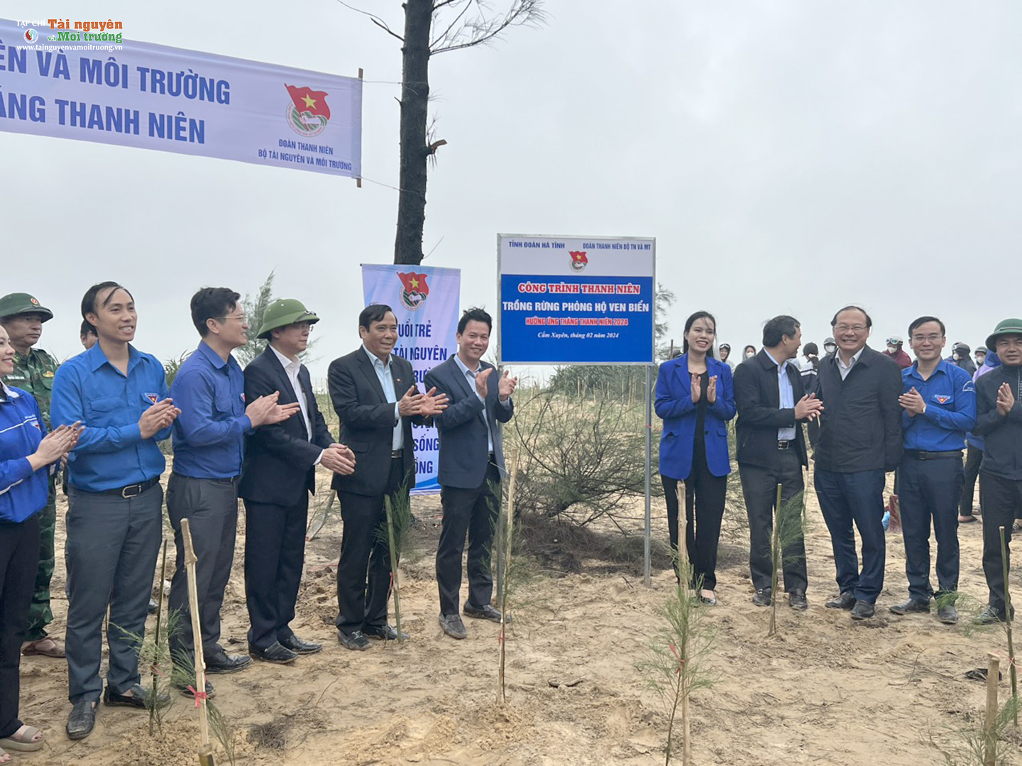 Bộ Tài nguyên và Môi trường tổ chức phát động Tết trồng cây xuân Giáp Thìn và khởi công xây dựng Nhà lưu niệm Anh hùng LLVTND Phan Đình Giót