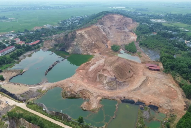 Thanh Hóa: Khai thác vượt công suất, sử dụng khoáng sản sai mục đích, Công ty Việt Lào bị phạt gần 200 triệu
