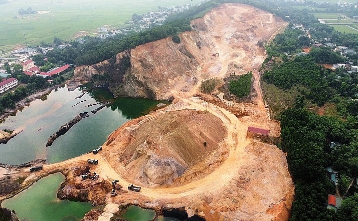 Thanh Hóa: Khai thác vượt công suất, sử dụng khoáng sản sai mục đích, Công ty Việt Lào bị phạt gần 200 triệu