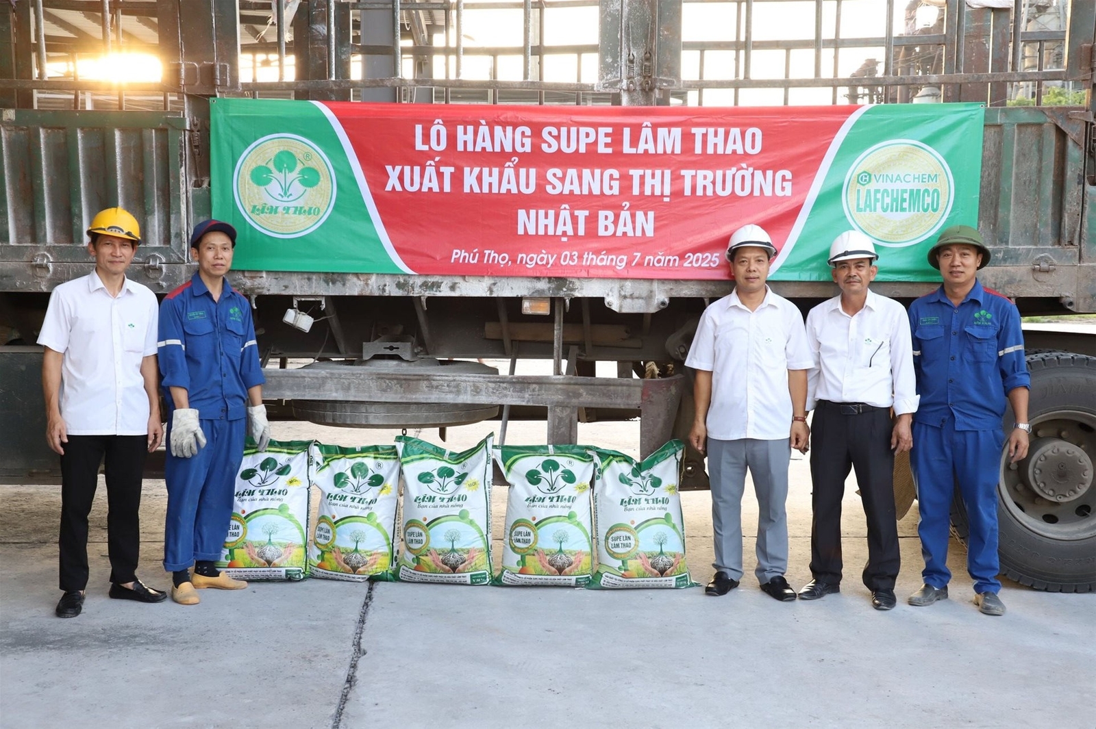 Phân bón của Supe Lâm Thao tiếp tục chinh phục thị trường Nhật Bản