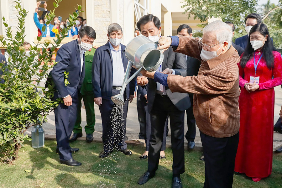 Tổng Bí thư Nguyễn Phú Trọng với ngành Tài nguyên và Môi trường