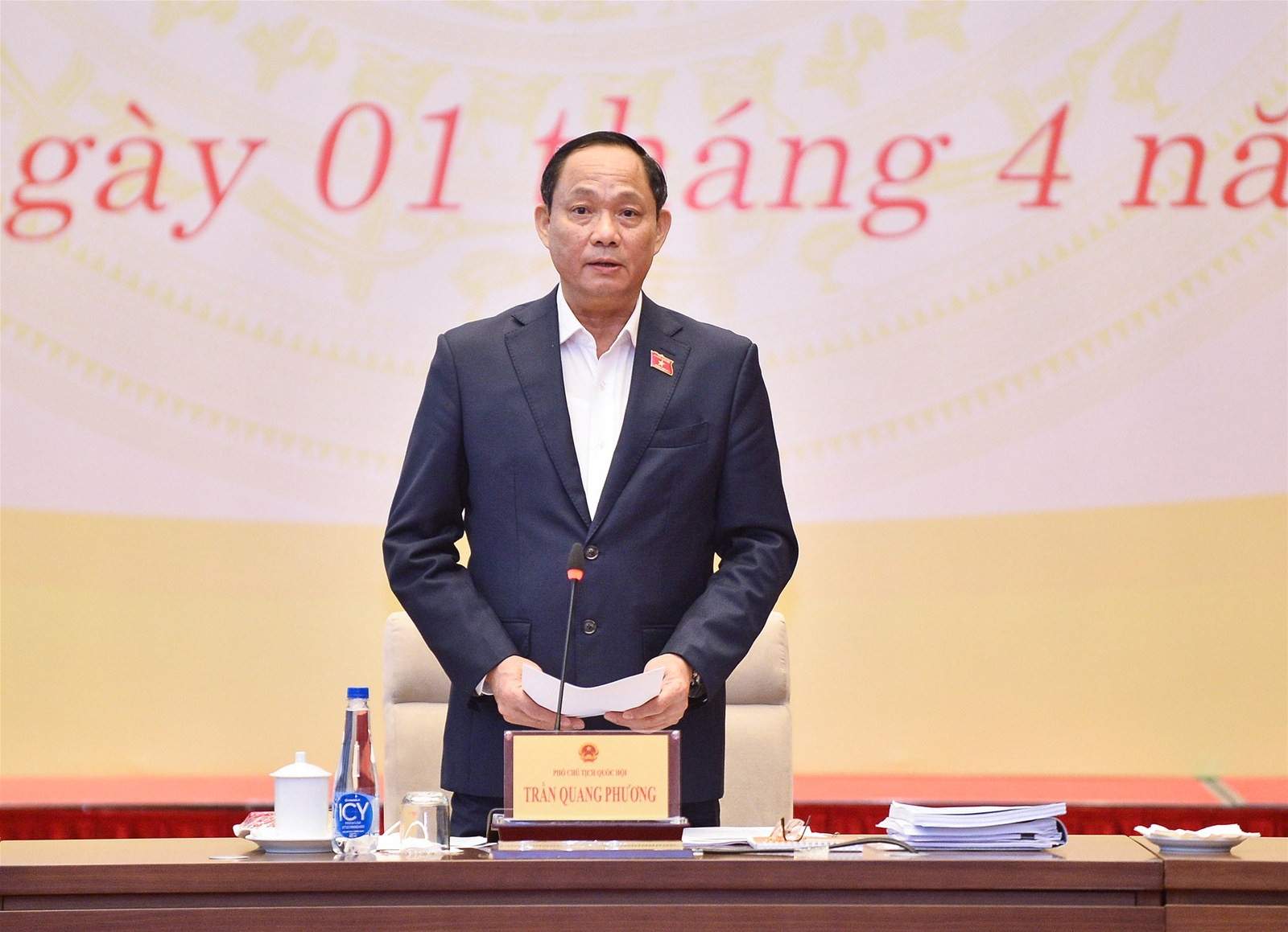 Phó Chủ tịch Quốc hội Trần Quang Phương chủ trì cuộc làm việc với Bộ Tài nguyên và Môi trường về tiếp công dân, giải quyết khiếu nại, tố cáo 