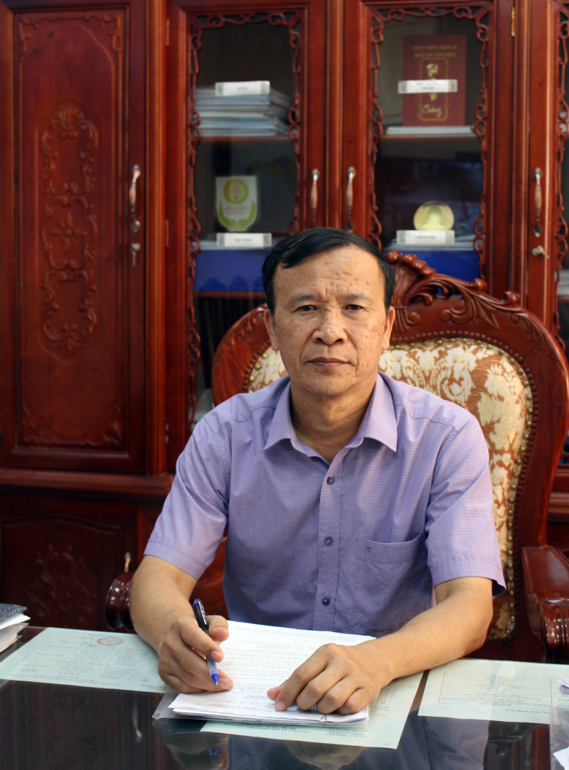 Phó Giám đốc Sở TN&MT Nam Định Phan Văn Phong