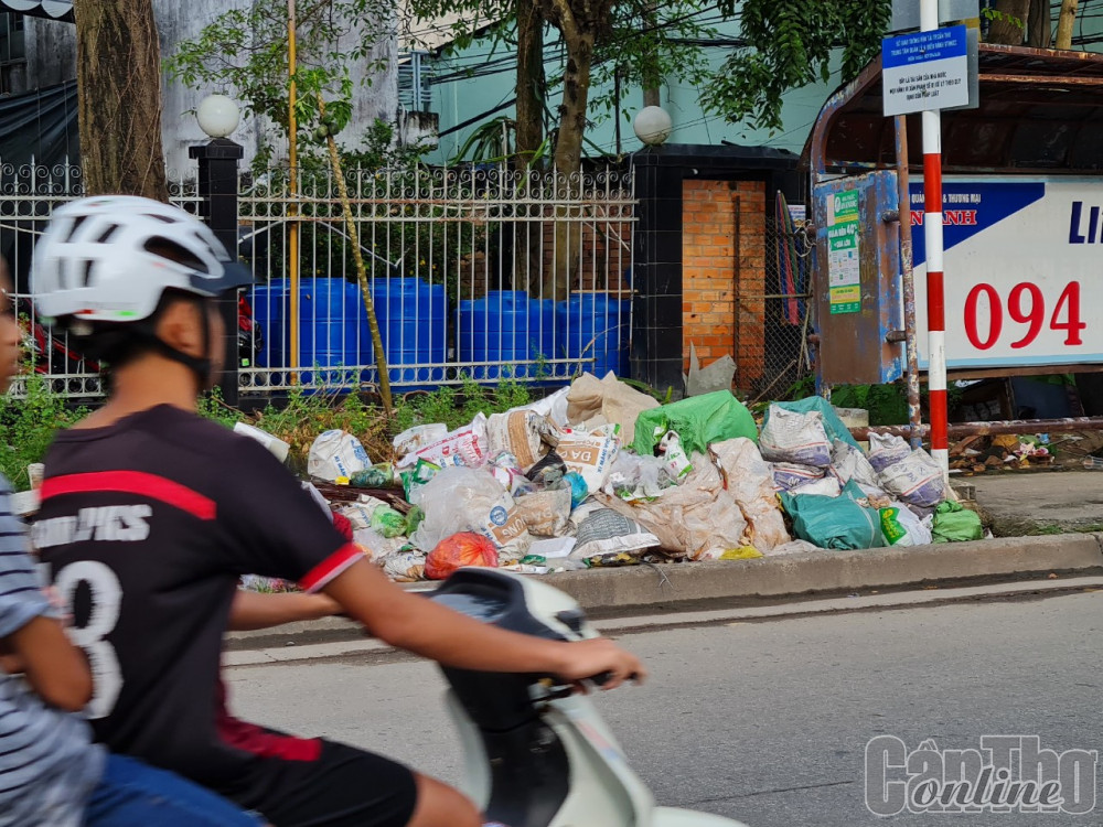 Rác thải gây ô nhiễm môi trường, mất mỹ quan đô thị 