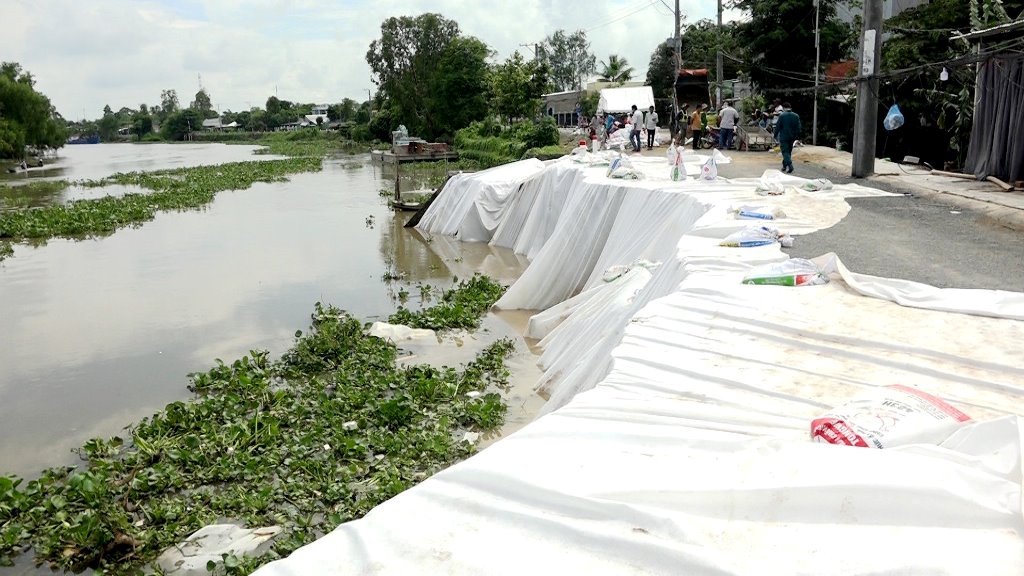 An Giang tập trung ứng phó sạt lở, biến đổi khí hậu