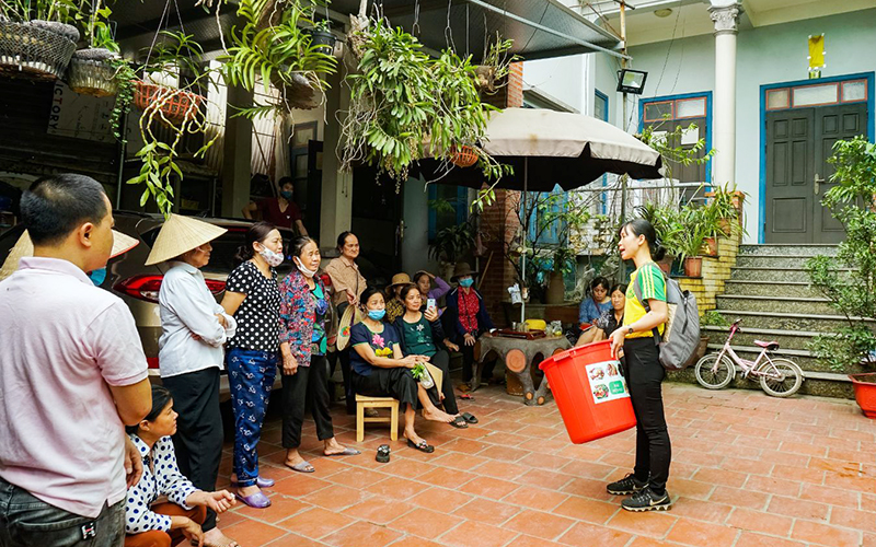 Cách làm hay về xử lý rác thải sinh hoạt