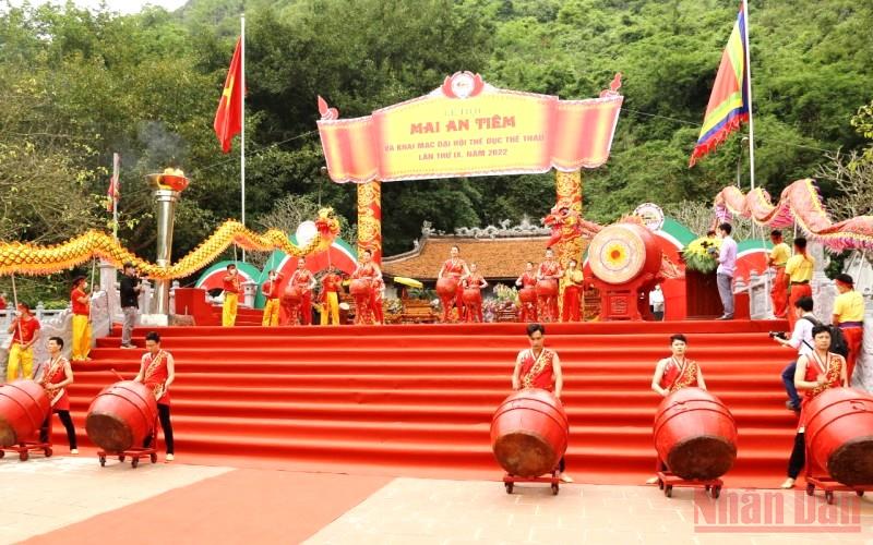Khai mạc Lễ hội Mai An Tiêm năm 2022