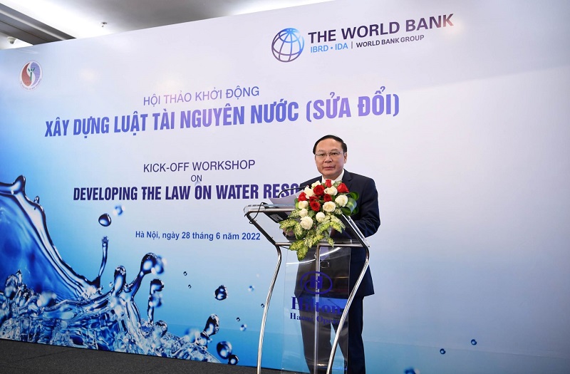 Khởi động xây dựng Luật Tài nguyên nước (sửa đổi)