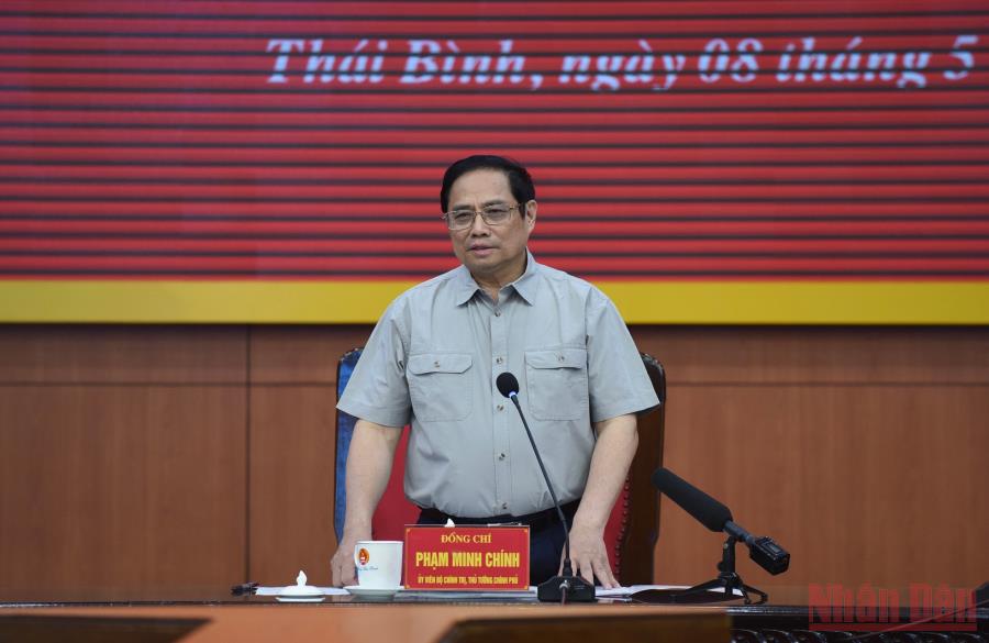 Thủ tướng Phạm Minh Chính thăm và làm việc tại Thái Bình