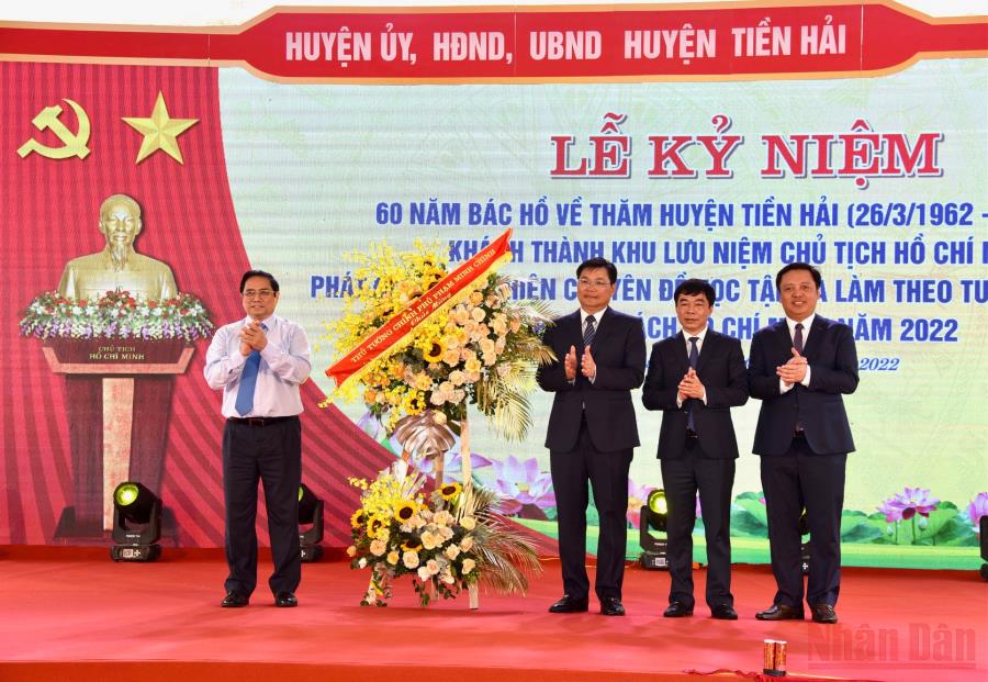 Thủ tướng Phạm Minh Chính thăm và làm việc tại Thái Bình