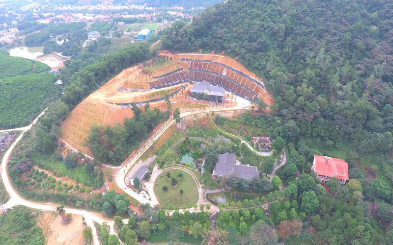 Thạch Thất - Hà Nội: Công trình Hilltop Villa xã Tiến Xuân có “dính” vi phạm nếu thanh tra?