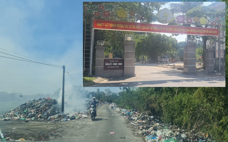 Tiên Du - Bắc Ninh: Bất cập trong công tác quản lý, xử lý rác thải tại xã Hoàn Sơn