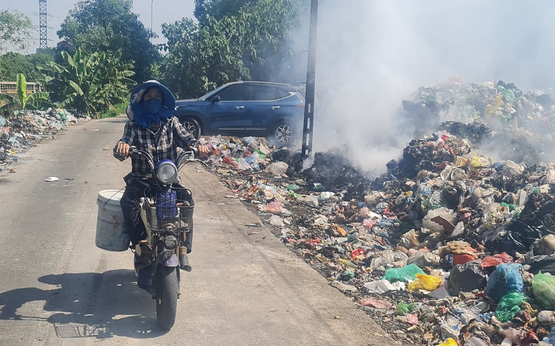 Tiên Du - Bắc Ninh: Bất cập trong công tác quản lý, xử lý rác thải tại xã Hoàn Sơn