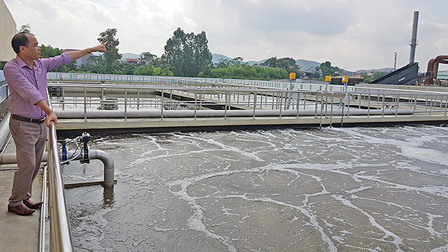 Với tổng mức đầu tư lên đến 93 tỉ nhưng lại không đáp ứng đủ được yêu cầu xử lý của KCN Song Khê - Nội Hoàng