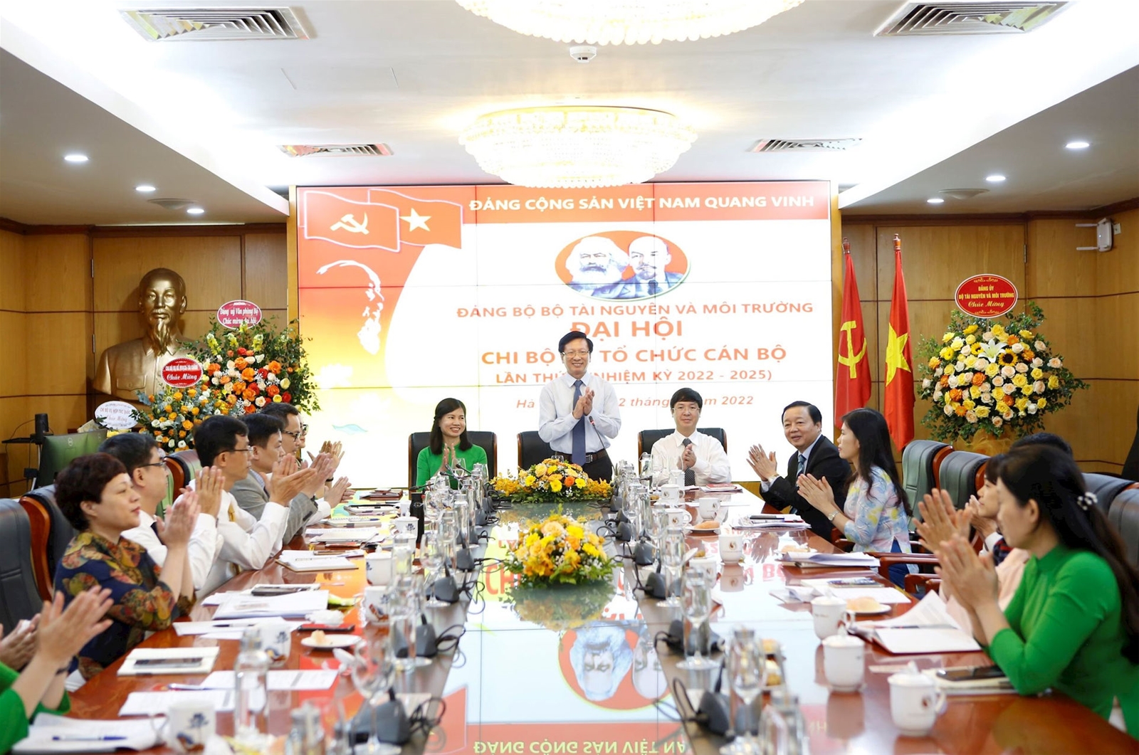Tổ chức thành công Đại hội Chi bộ Vụ Tổ chức cán bộ nhiệm kỳ 2022-2025