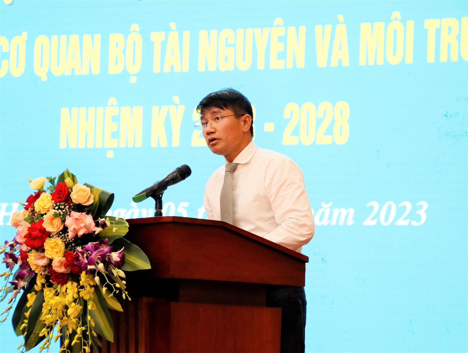 Khối Cơ quan Bộ TN&MT tổ chức thành công Đại hội Công đoàn nhiệm kỳ 2023-2028