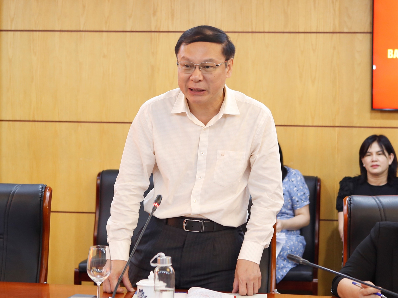 Ban Thường vụ Đảng ủy Khối các cơ quan Trung ương làm việc với Ban Cán sự Đảng, Ban Thường vụ Đảng ủy Bộ TN&MT