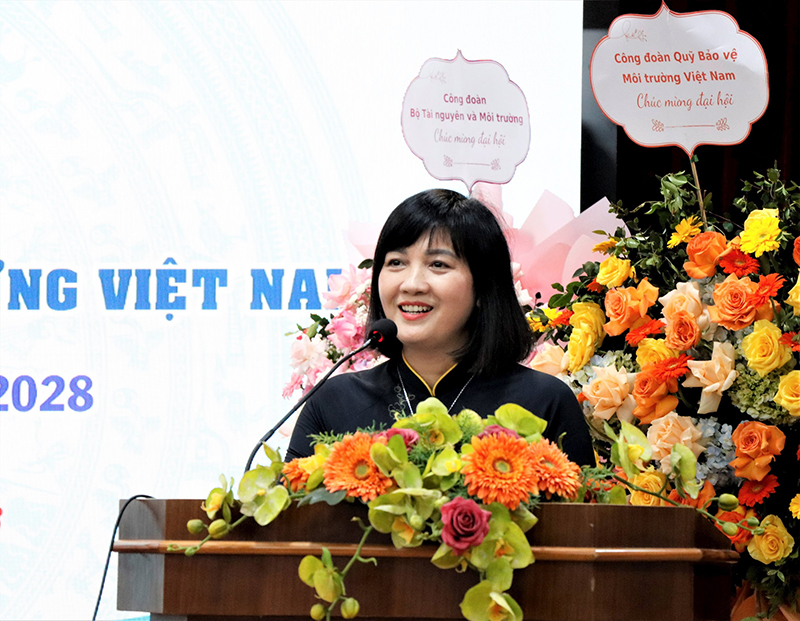 Công đoàn Quỹ Bảo vệ môi trường Việt Nam tổ chức thành công Đại hội nhiệm kỳ 2023-2028