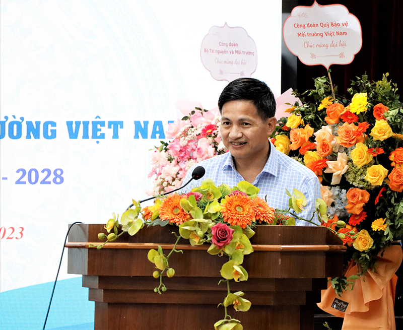 Công đoàn Quỹ Bảo vệ môi trường Việt Nam tổ chức thành công Đại hội nhiệm kỳ 2023-2028