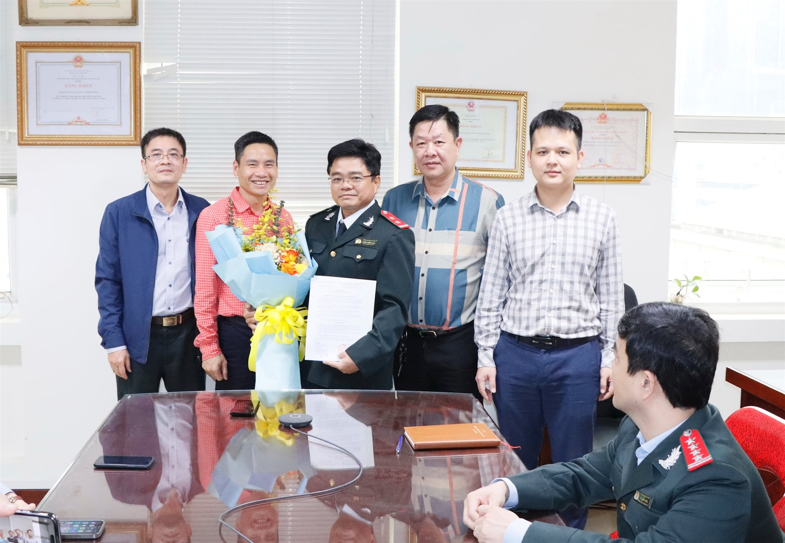 Bổ nhiệm Trưởng phòng Thanh tra TN&MT miền Trung