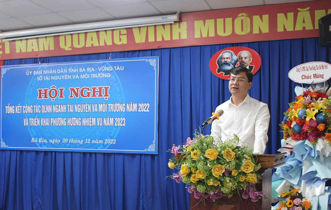 Bà Rịa - Vũng Tàu: Tổng kết công tác quản lý ngành TN&MT năm 2022