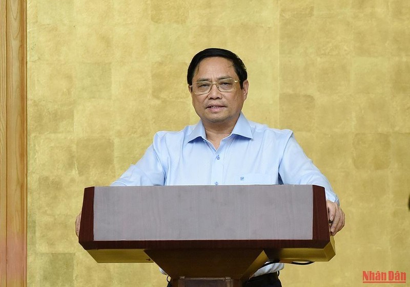 Thủ tướng Phạm Minh Chính chủ trì buổi làm việc lấy ý kiến hoàn thiện Đề án kinh tế vĩ mô