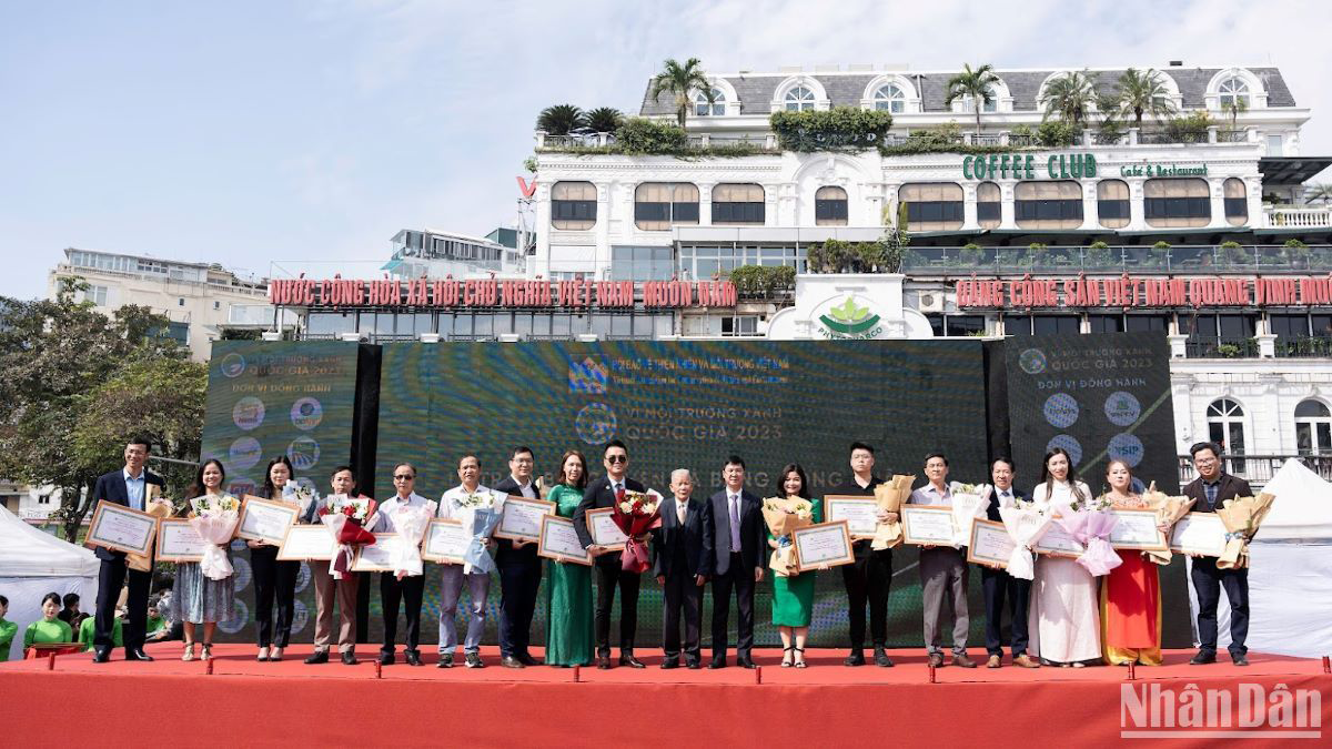 Lan tỏa nhiều giá trị tích cực từ Chương trình vì môi trường xanh quốc gia 2023