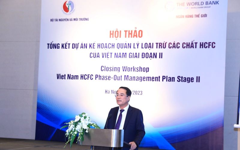 Việt Nam đã đáp ứng cam kết, đạt nhiều kết quả rất tích cực trong bảo vệ tầng ô-dôn