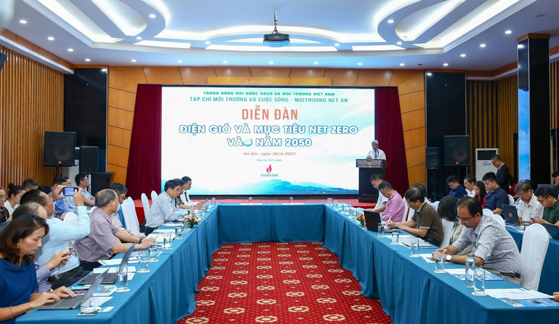 Diễn đàn “Điện gió và mục tiêu Net Zero vào năm 2050”