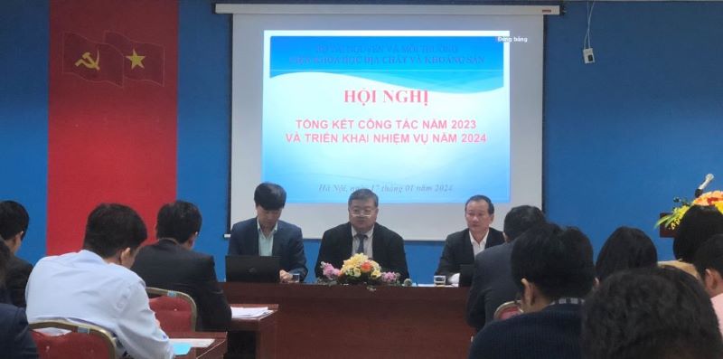Triển khai các nhiệm vụ khoa học công nghệ trong lĩnh vực địa chất và khoáng sản
