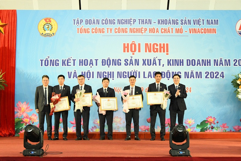 Tổng công ty Công nghiệp Hoá chất mỏ - Vinacomin: Hoàn thành xuất sắc các chỉ tiêu sản xuất kinh doanh năm 2023