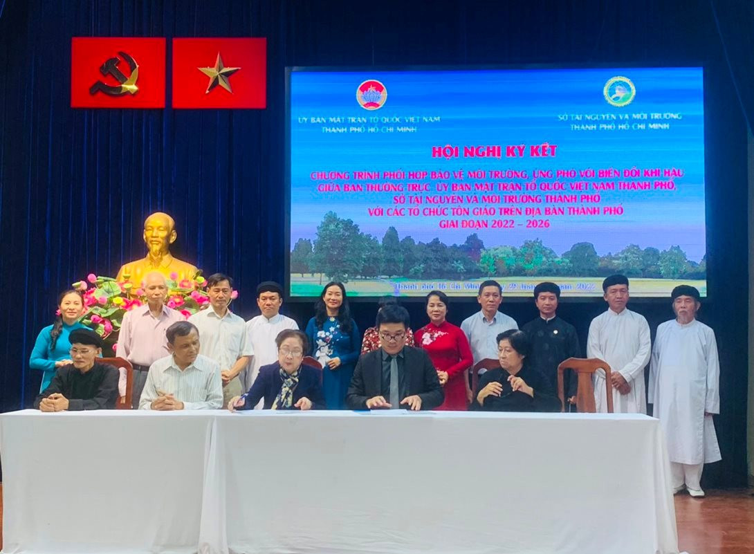 TP.HCM: Nhân rộng mô hình tôn giáo tham gia bảo vệ môi trường