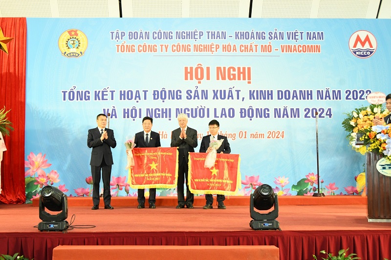 Tổng công ty Công nghiệp Hoá chất mỏ - Vinacomin: Hoàn thành xuất sắc các chỉ tiêu sản xuất kinh doanh năm 2023
